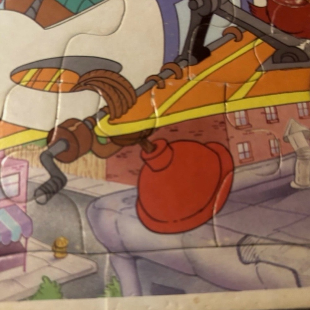 Disney Chip N Dale Rescue Rangers Frame-Tray Puzzle - Picture 4 of 5